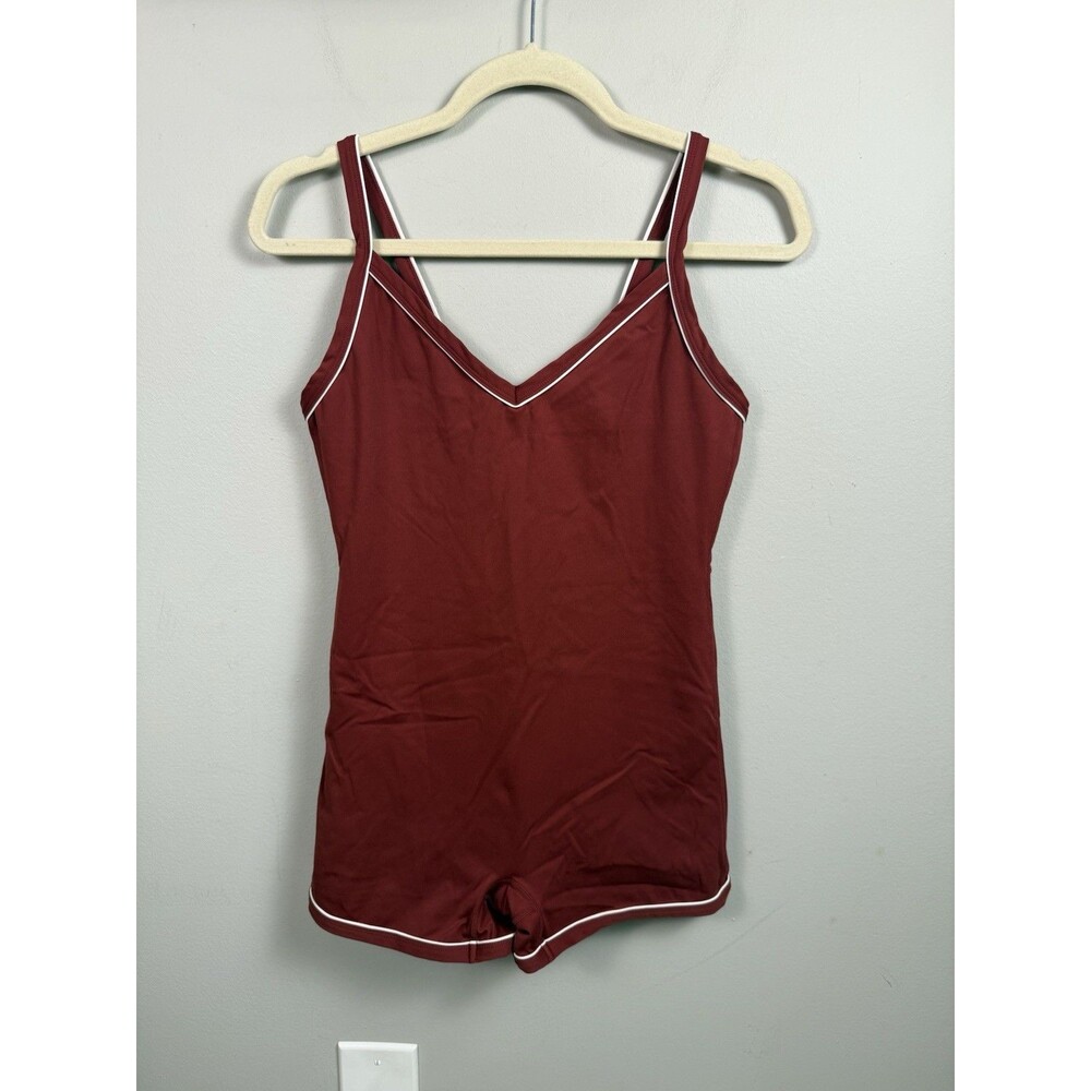 SET Active Burgundy Romper